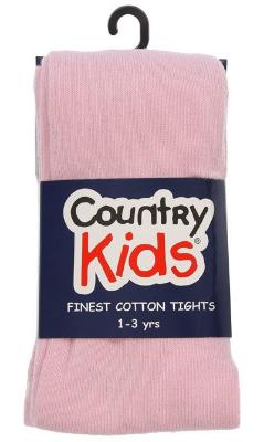 Country Kids - White Cotton Knitted Tights