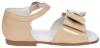 Picture of Panache Bunty Big Bow Toddler Girls Sandal - Arena Dark Beige