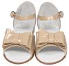 Picture of Panache Bunty Big Bow Toddler Girls Sandal - Arena Dark Beige