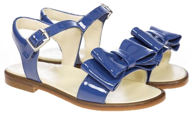 Picture of Panache Gia Double Bow Sandal - Nautic Blue