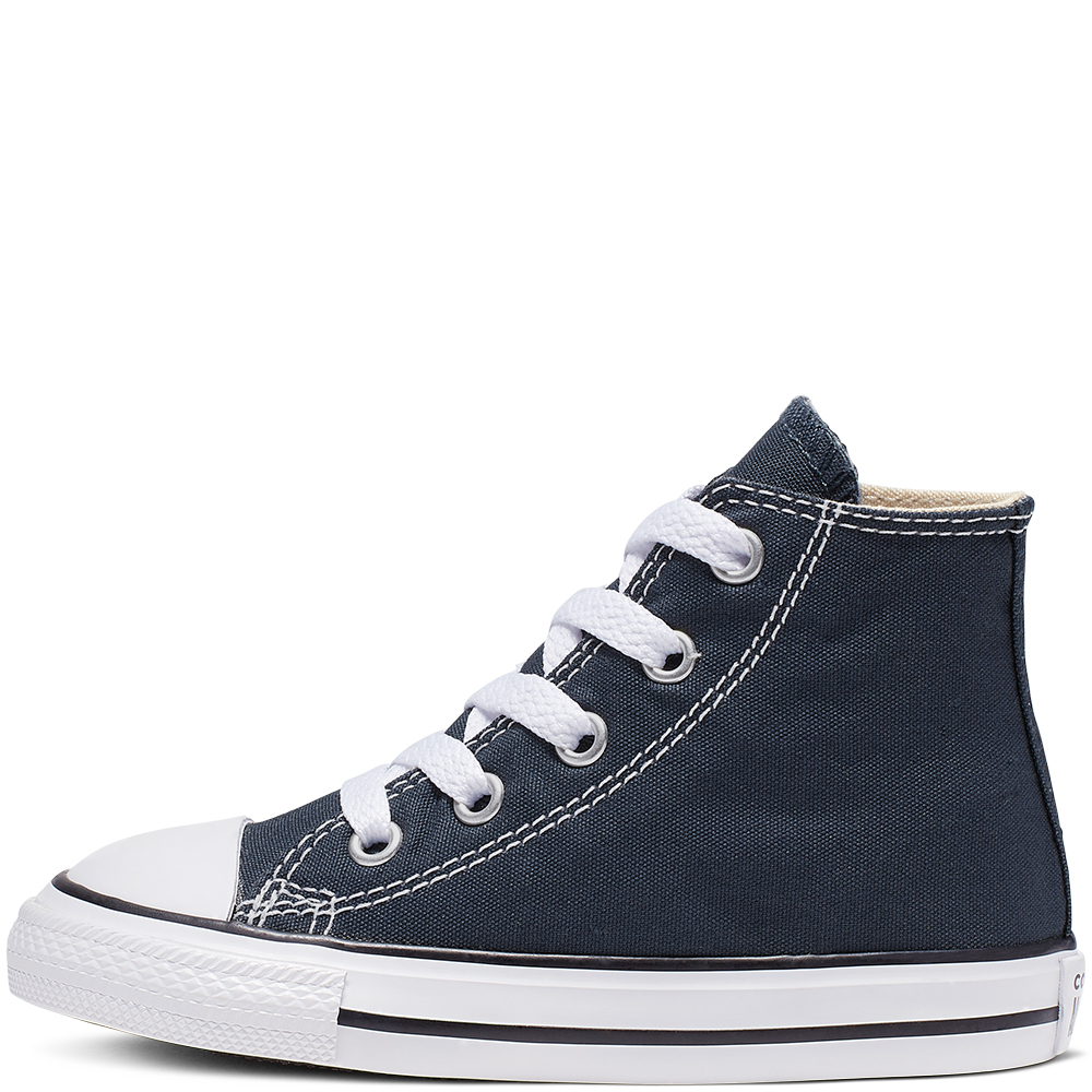 Navy hot sale infant converse