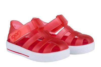 Picture of Igor Star Sandal -Transparent Red