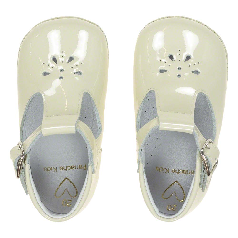 Cream infant shoes new arrivals