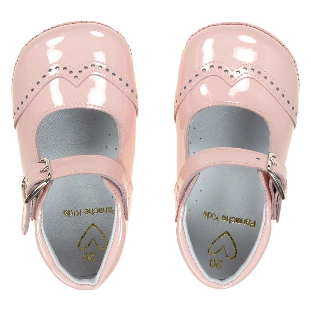 Panache Baby Shoes Gull Wing Mary Jane Strawberry