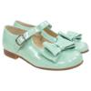 Picture of Panache Girls  Bow Shoe - Aqua Green