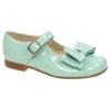 Picture of Panache Girls  Bow Shoe - Aqua Green