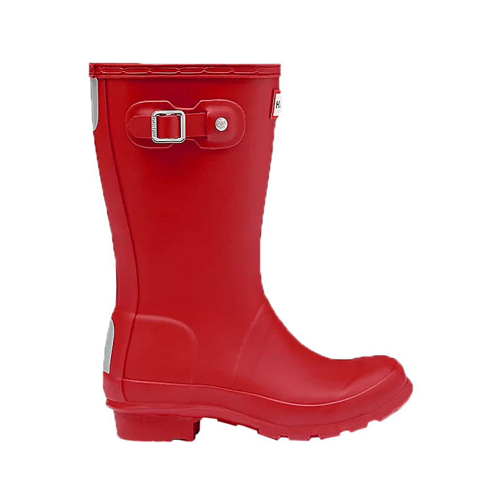 Short red hunter 2025 rain boots