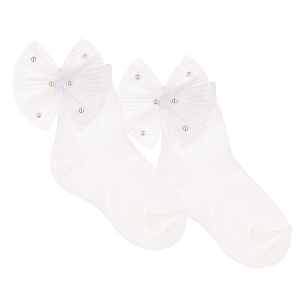 Pearl White Toe Socks (Knee High)