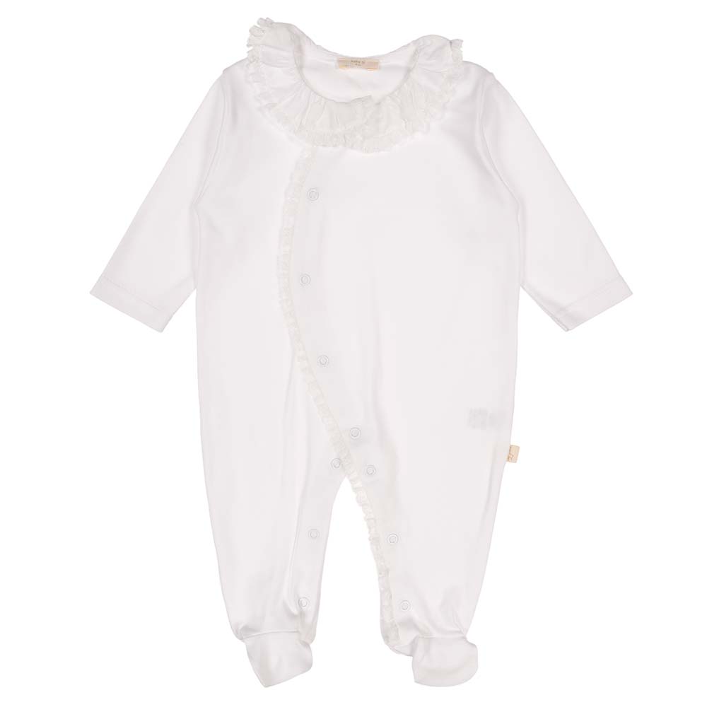 Lace hot sale baby grow