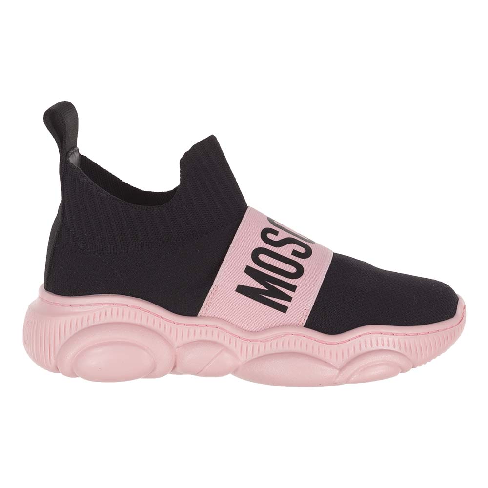 Girls best sale moschino trainers