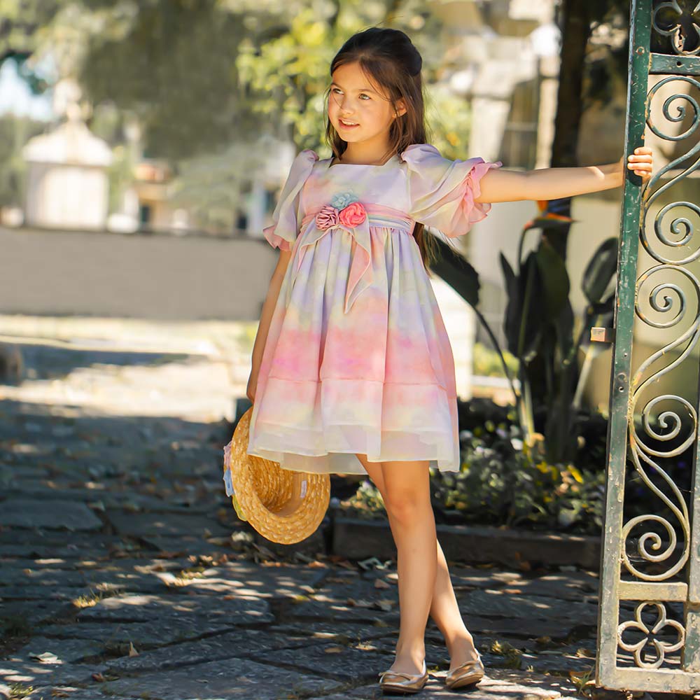 Little girl hotsell tie dye dress