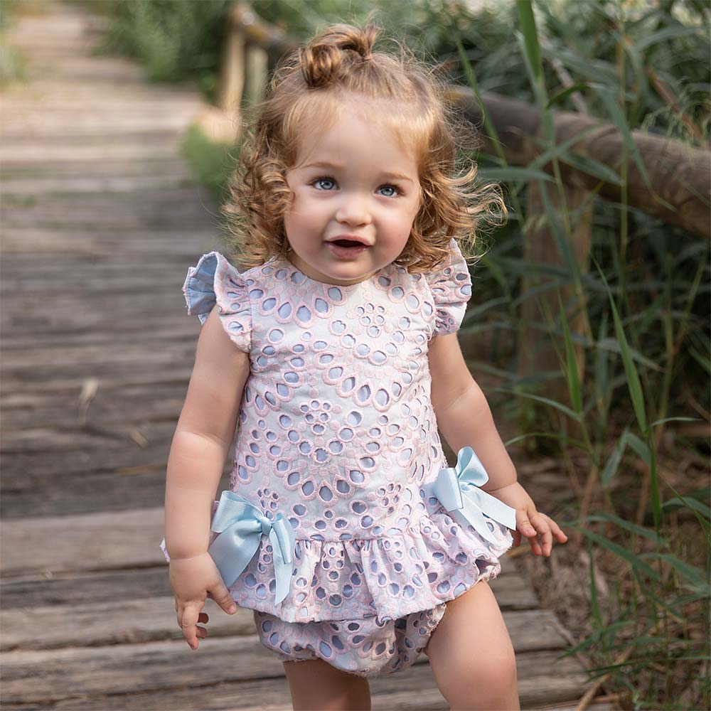 Baby girl dresses 2025 with matching knickers