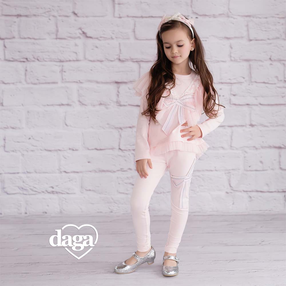 Dress and leggings - Pink/Spotted - Kids | H&M