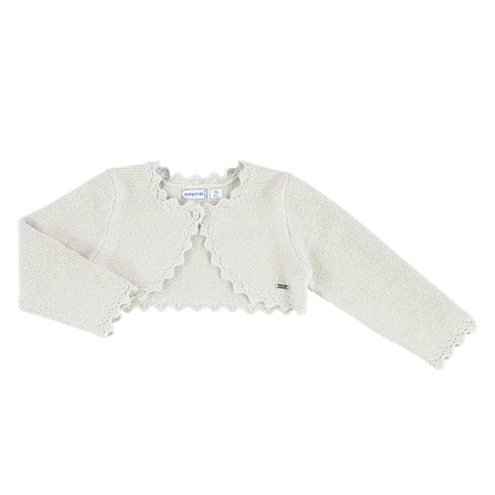 Childrens cream 2025 bolero cardigan