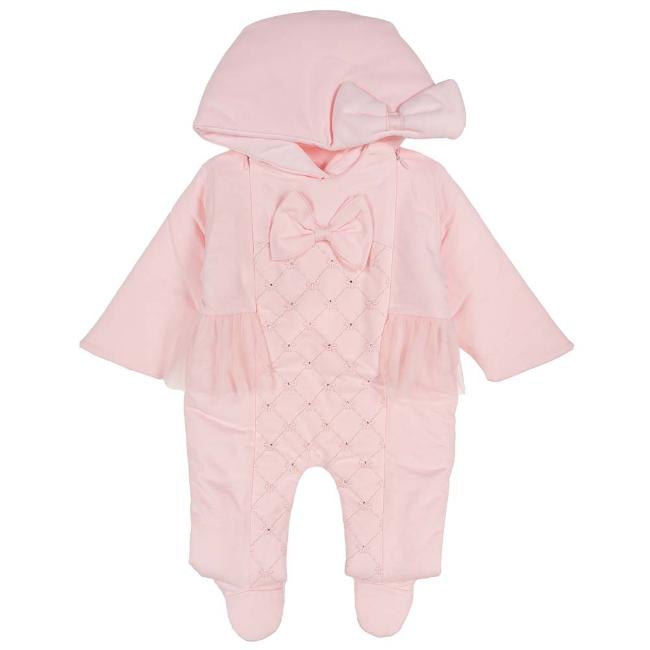 Picture of Sofija Emily Front Opening Ruffle Pramsuit - Pink