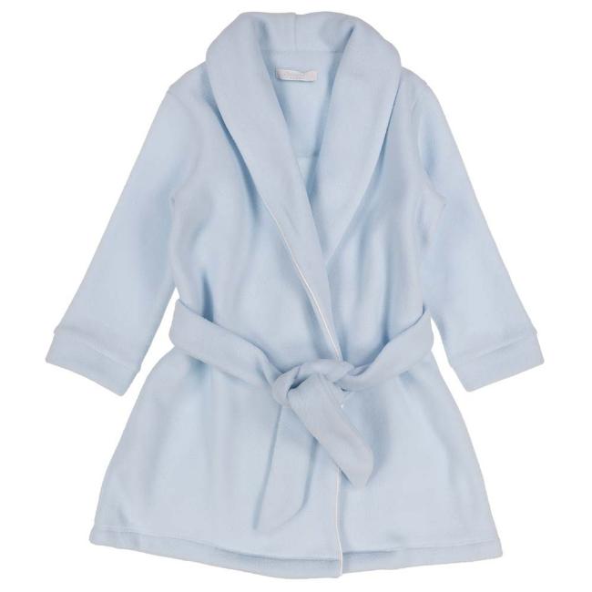 Picture of Coccode Boys Traditional Fleece Dressing Gown - Pale Blue