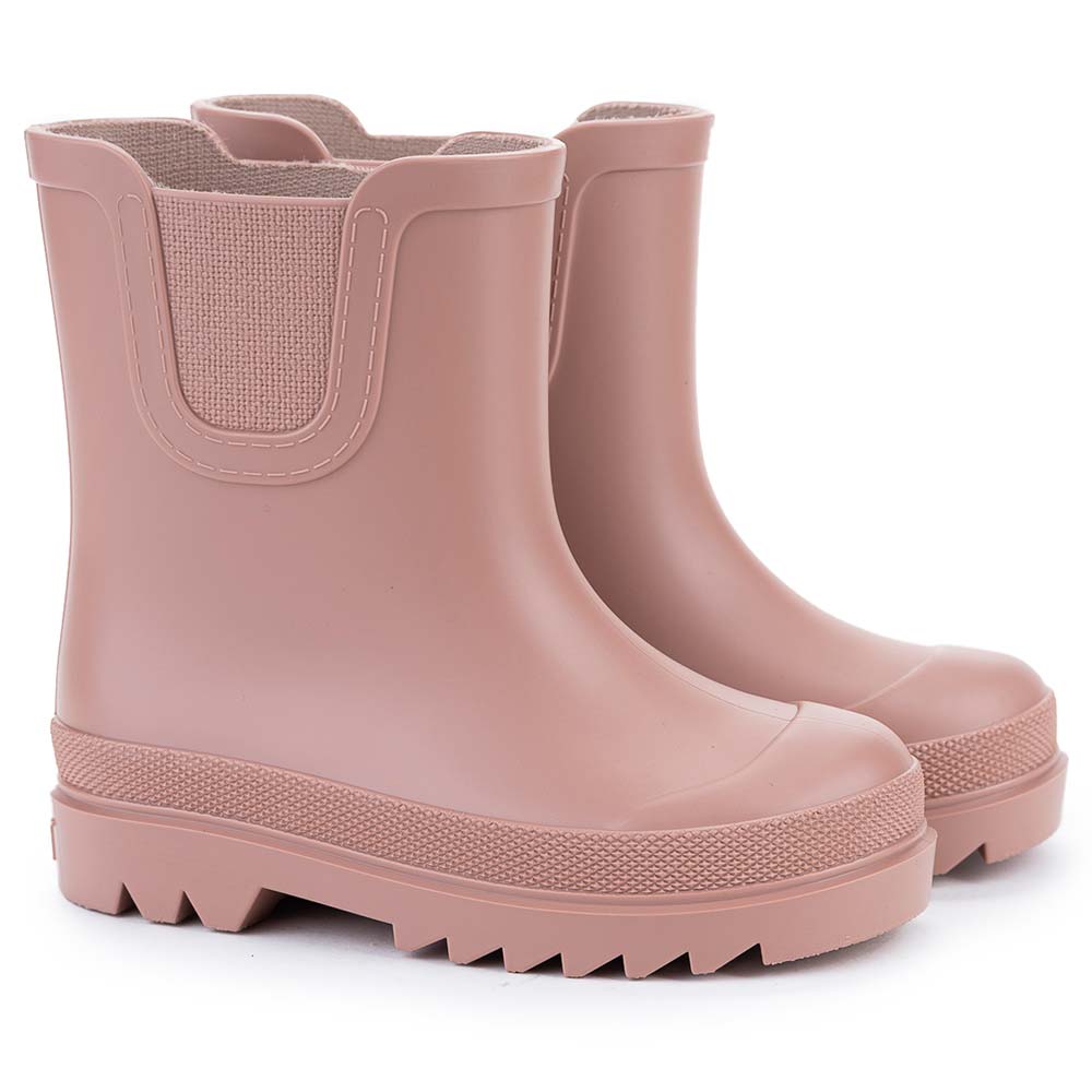 Igor Tokio Short Elastic Gusset Rain Boot Dark Rosa Pink