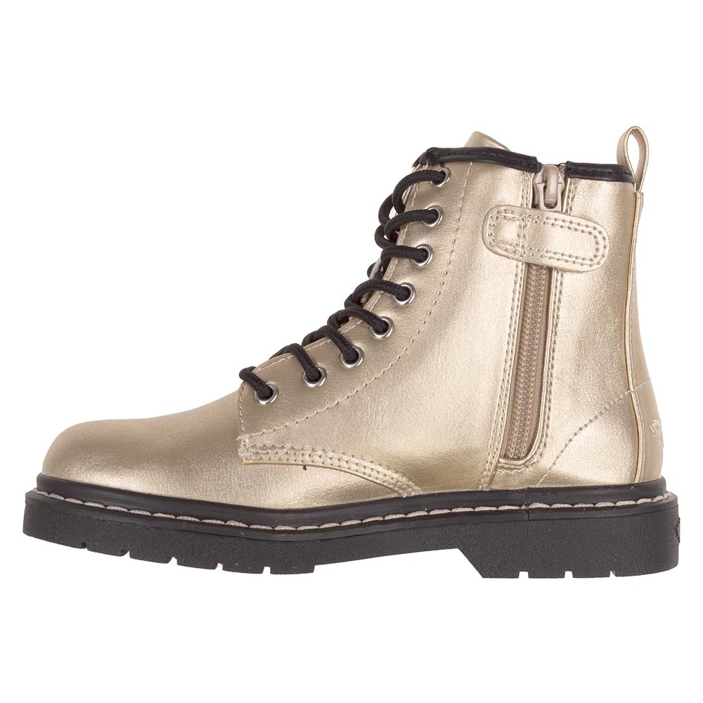 Girls gold outlet ankle boots