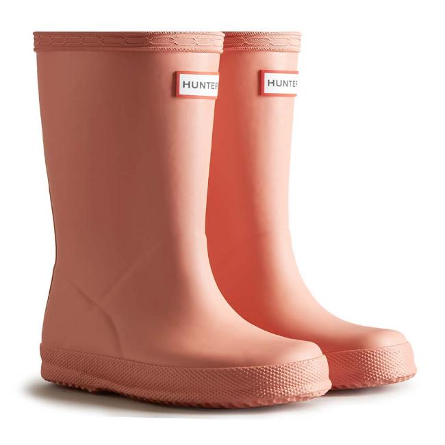 Picture of Hunter Little Kids First  Rainboots - Rough Pink