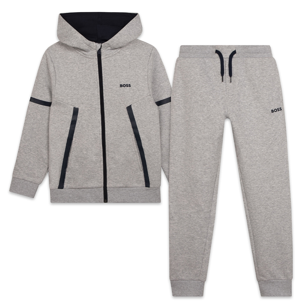 Boys hugo hotsell boss tracksuit