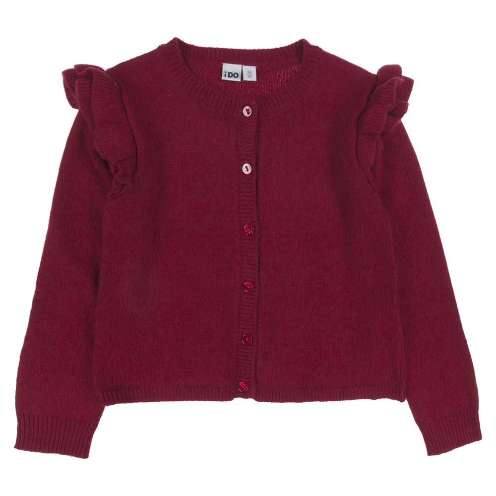 Maroon store baby cardigan