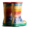 Picture of Hunter Little Kids First Glitter Rainbow Rainboots - Multi Coloured Bright 