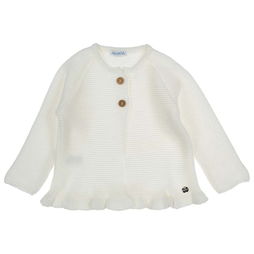 Ivory clearance baby cardigan