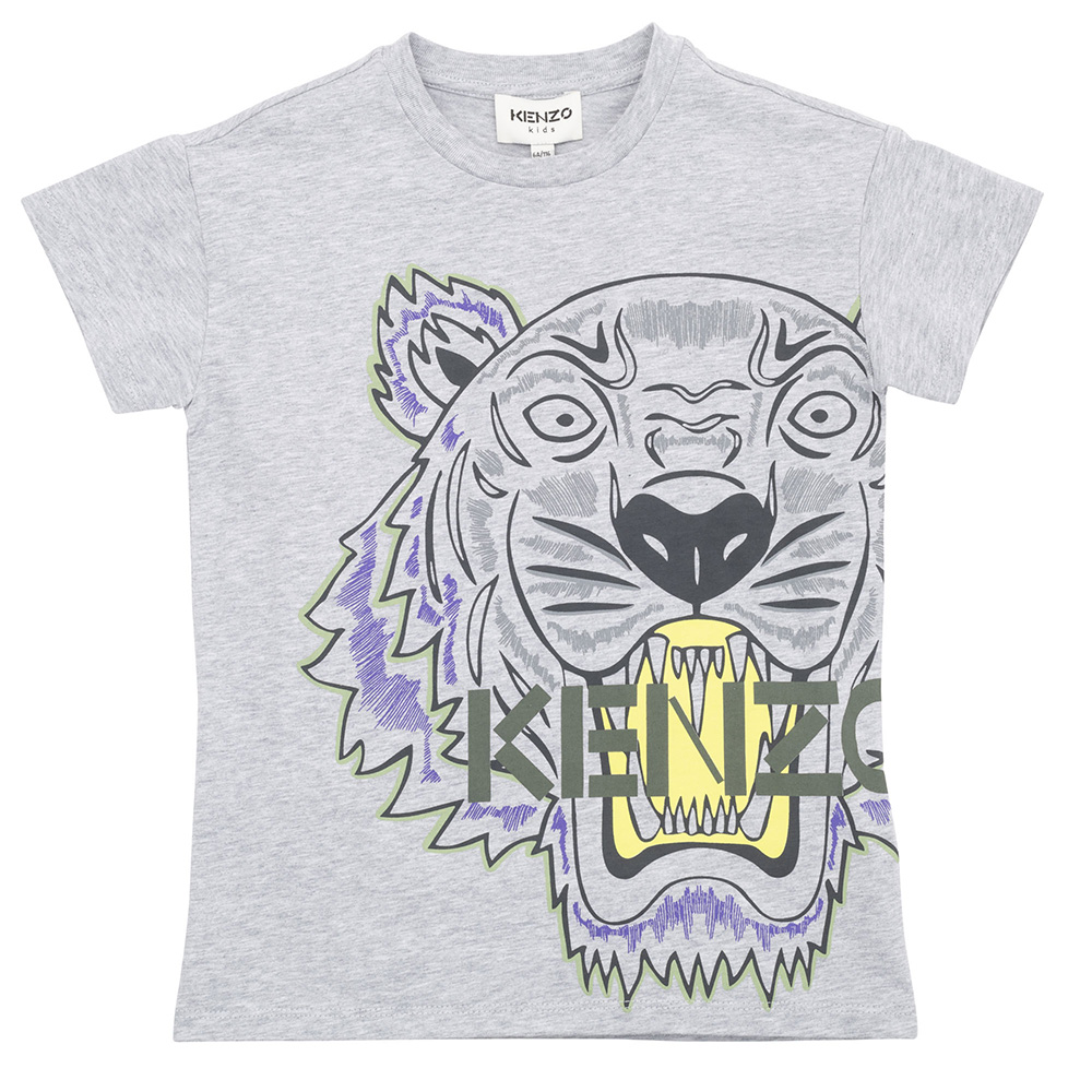 Kenzo grey shirt best sale