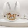 Picture of Panache Toddler Rocking Horse Harness & Walking Reins - White Leather