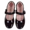 Picture of Lelli Kelly Poppy Puppy School Shoe Wide G Fitting - Black Patent 