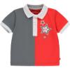 Picture of Mitch & Son Lawson A Summer Star Polo Set - Red Sunset