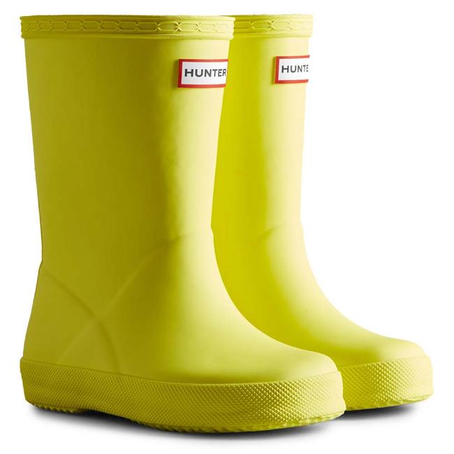 Picture of Hunter Little Kids First Classic Rainboots - Zesty Yellow 