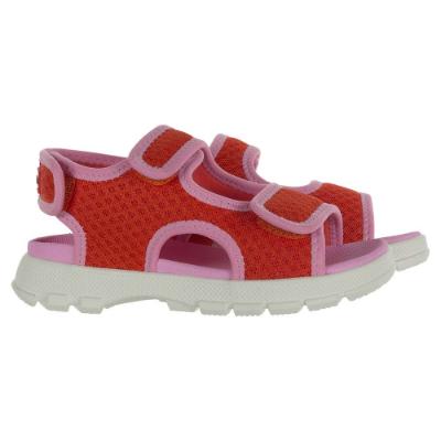 Picture of Hunter Big Kids Lightweight Travel Sandal - Red Tango Pink