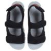 Picture of Hunter Big Kids Lightweight Travel Sandal - Black White