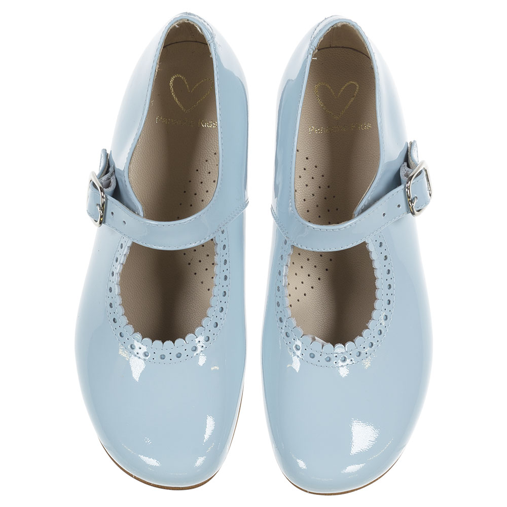 Panache Girls Mary Jane Shoe Pale Blue