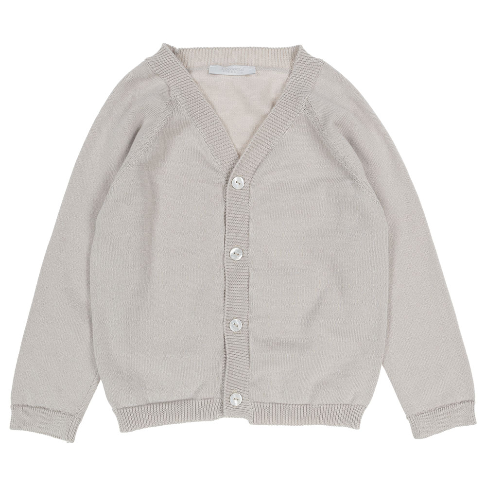 Coccode Boys Knitted Cardigan - Beige