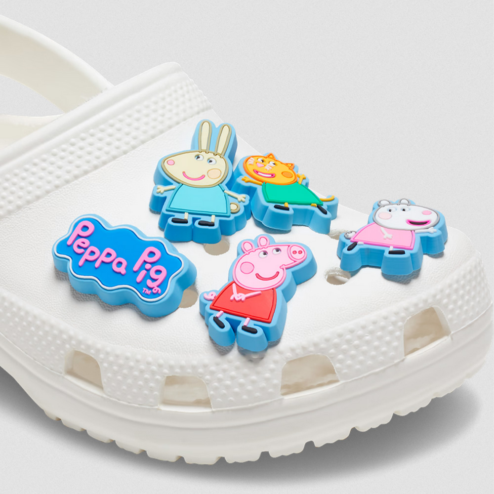 Crocs Peppa Pig Jibbitz 5 Pack . Children's Designer Clothes & Shoes ...