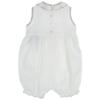 Picture of Sarah Louise Girls Smocked Romper - Ivory Beige