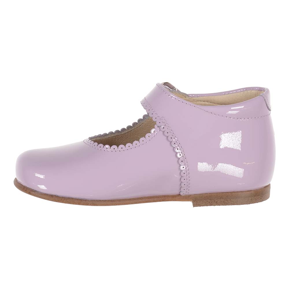 Lilac hot sale baby shoes