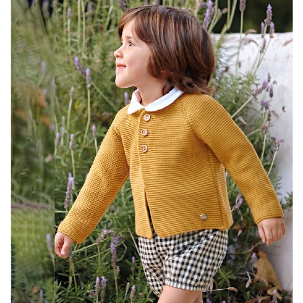 Gold childrens clearance cardigan