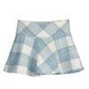 Picture of Mayoral Mini Girls Checked Skirt - Aqua