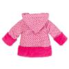 Picture of Agatha Ruiz De La Prada Faux Fur Trim Heart Coat - Fuchsia Pink