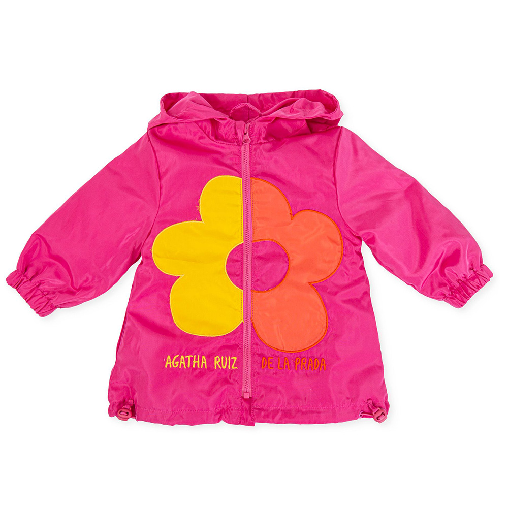 Agatha Ruiz De La Prada Raincoat - Fuchsia Pink.