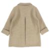 Picture of Marae Double Breasted Wool Coat  - Beige Camel 