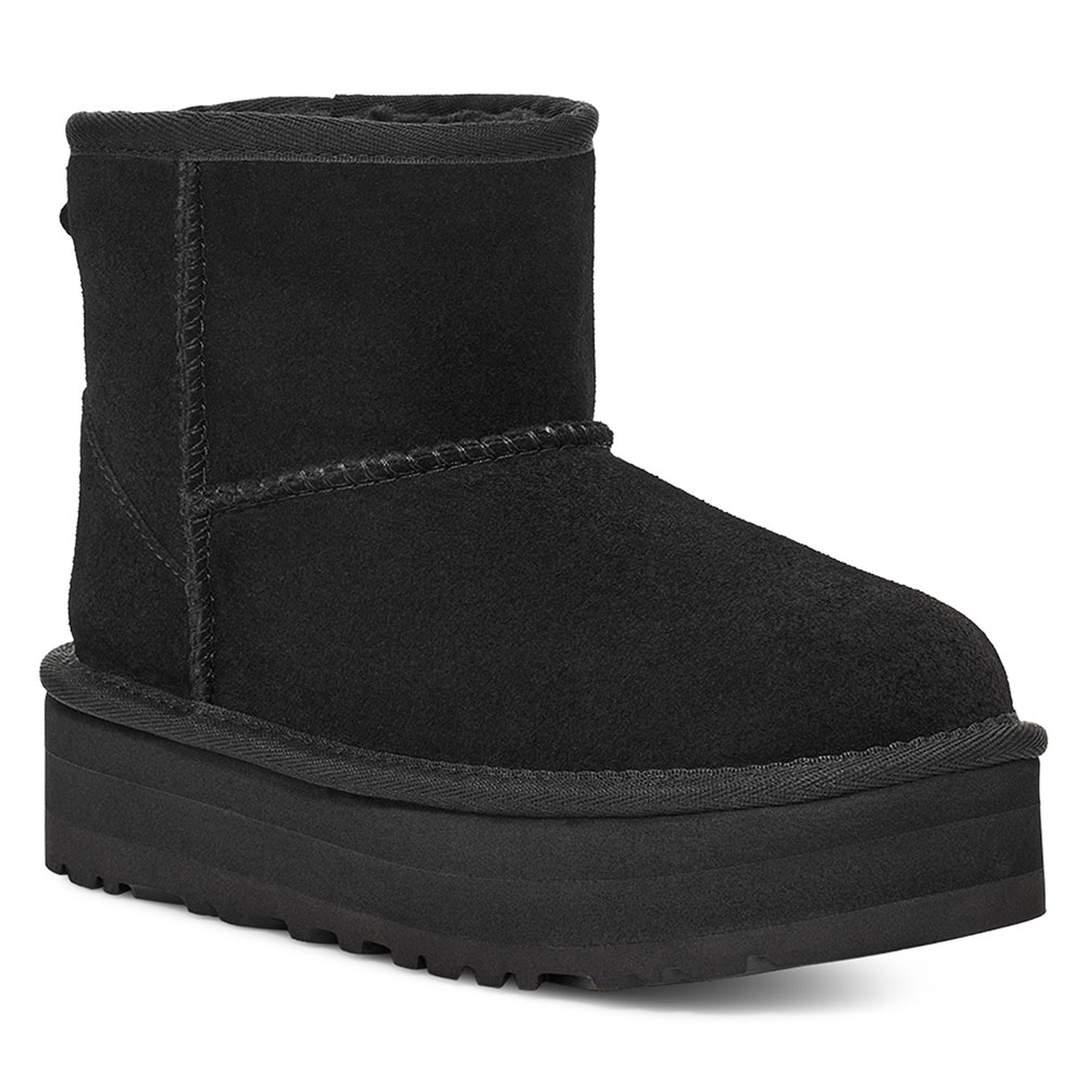 UGG Kids Classic Mini Platform Boot - Black