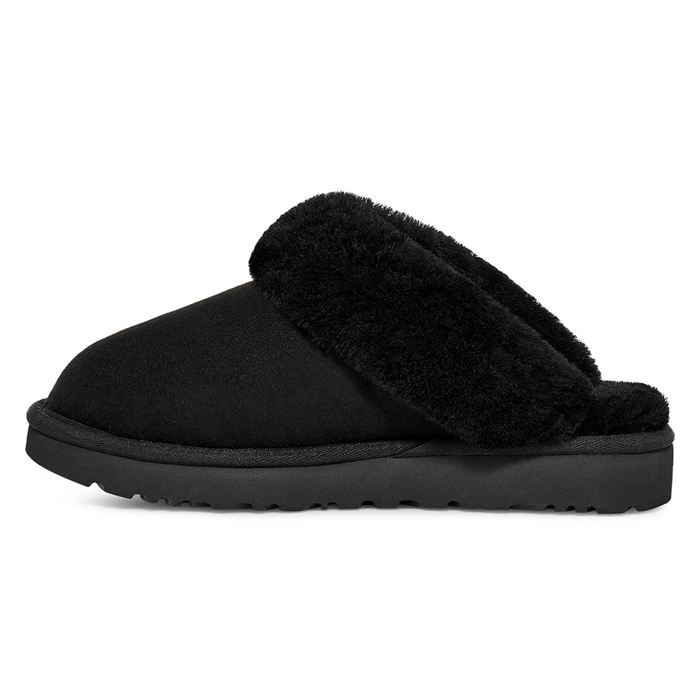 Ugg slippers black discount womens