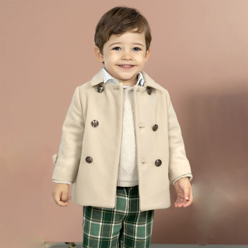 Wool on sale coat boys