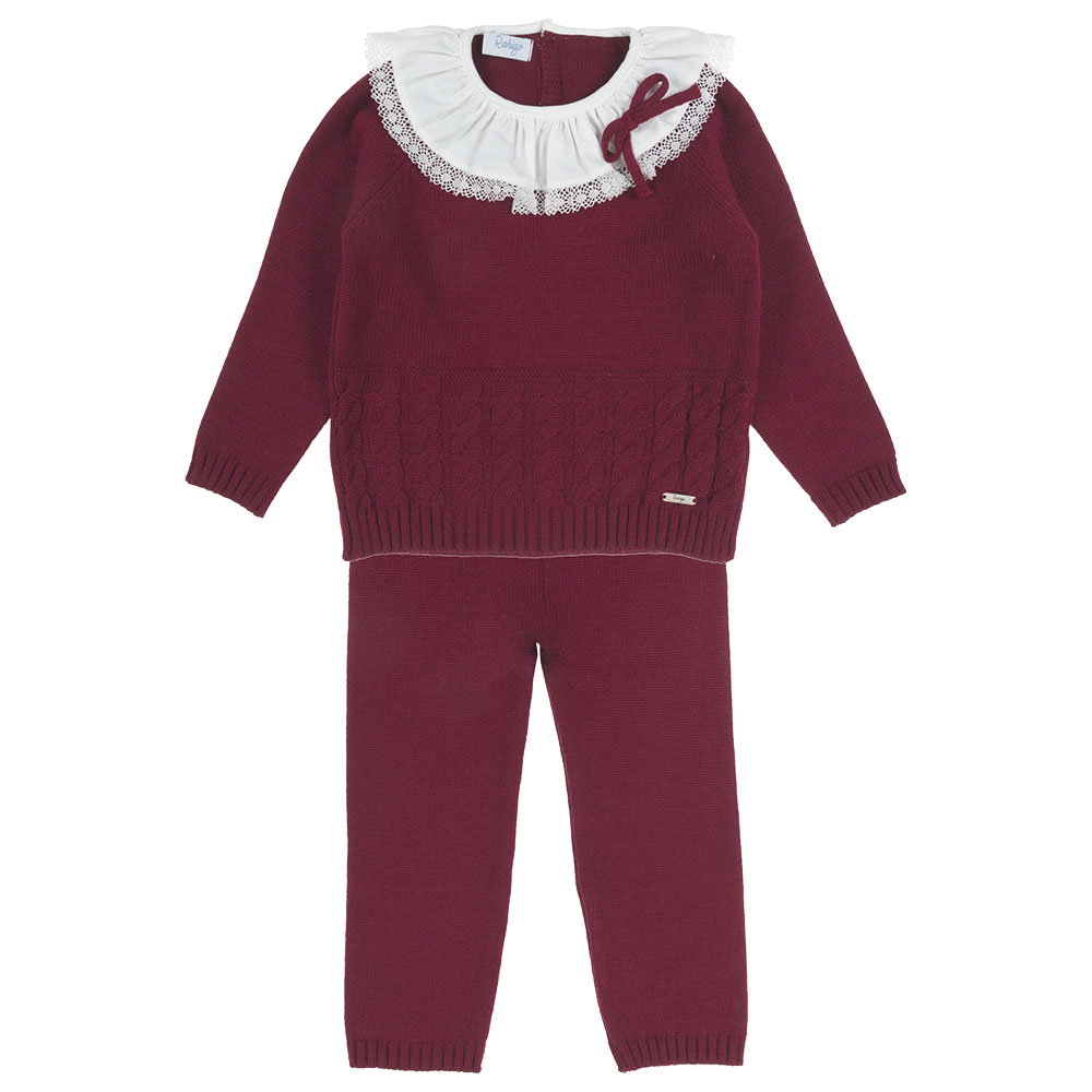 Baby girl sales knitted tracksuit