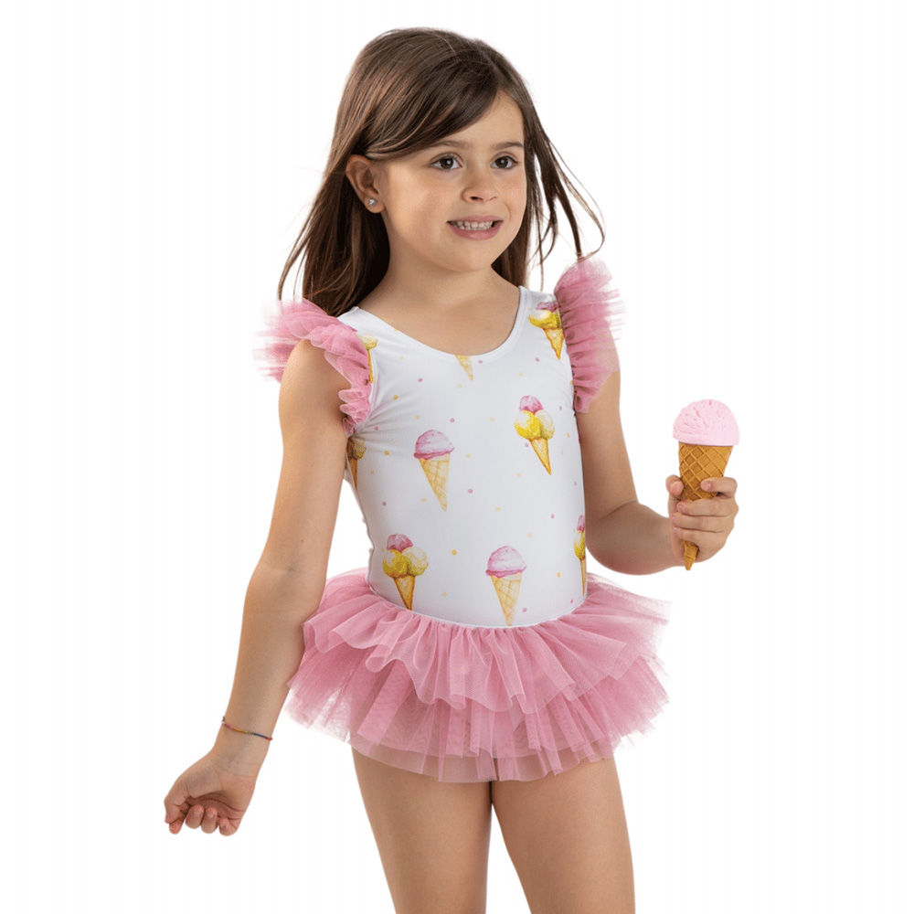 Girls tutu hot sale swimsuit