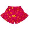 Picture of A Dee Melissa Love Hearts  Block Heart Print Frill Shorts Set - Hot Pink